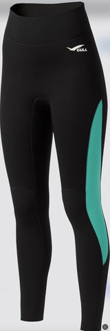 23)JERSEY PANTS 2.5mm(WOMEN)-Black x Easter Green [฿5,490] [MYR703] [SGD225]