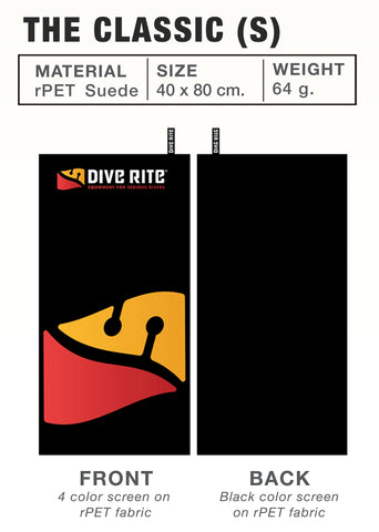 DIVE RITE TOWEL 40x80(The classic)  [890B] [MYR113.9] [SGD36.5]