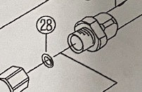 O-ring AN6227-5(28)