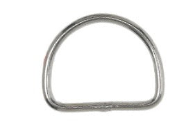 RING - "D" - 2" - STAINLESS 3/16"(DR)