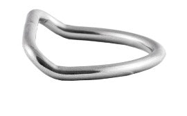 RING - "D" - 2" - STAINLESS BENT 3/16"(DR)