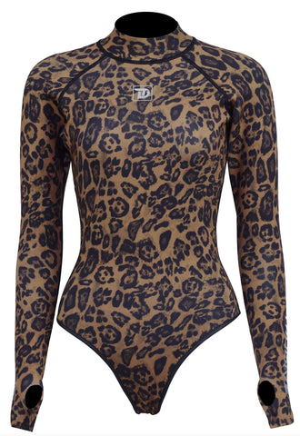 Leopard bikini (open back)