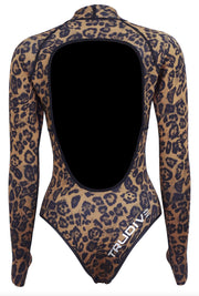 Leopard bikini (open back)